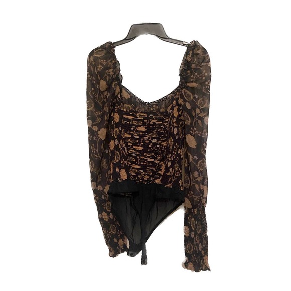 Free People Brunch Date‎ Bodysuit NWOT - Picture 4 of 9